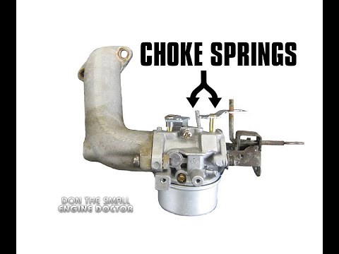 HOW-TO Replace Carburetor Choke Springs