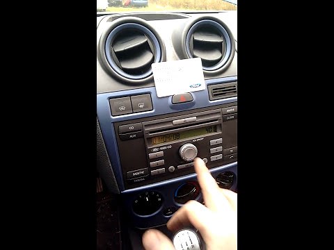 Radio FORD 6000CD CODE IN Rozkodowanie wpisanie kodu odblokowanie