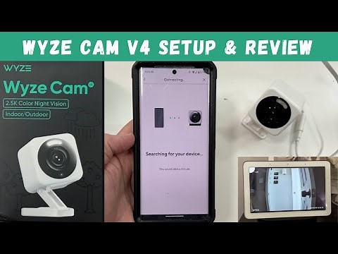 Wyze Cam V4 Setup & Review