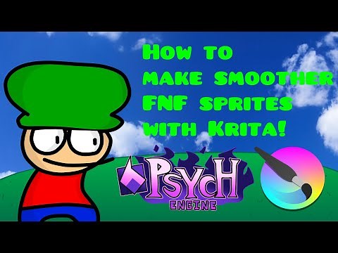 How to make your FNF sprites smoother & more advanced movement with Krita! | FNF Tutorial