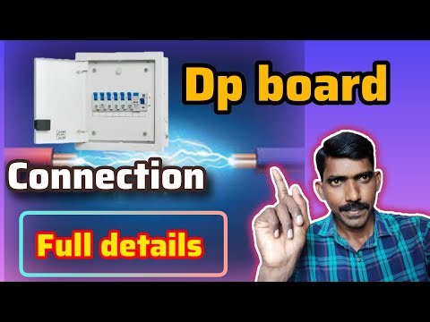 DB Board Full Connection with Isolator & MCB | Easy Electrical Tutorial| # MKR electrical solutions