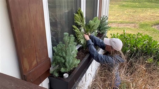Winter Wonderland Window Box