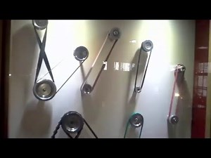 How motion transmit by BELT DRIVE | Open belt, Cross belt | belt theory