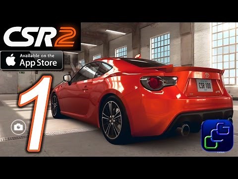 CSR Racing 2 iOS Walkthrough - Gameplay Part 1 - Crew Battle, 1 Ladder, Live, Tutorials