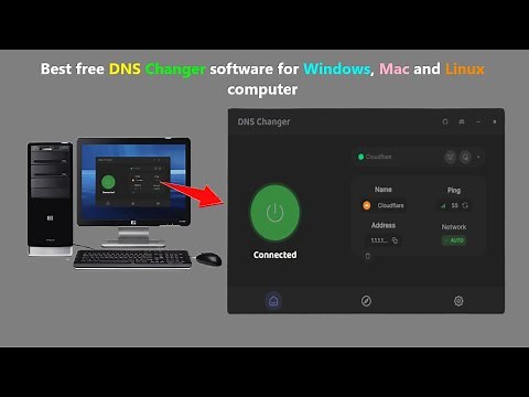 Best free DNS Changer software for Windows, Mac and Linux computer.