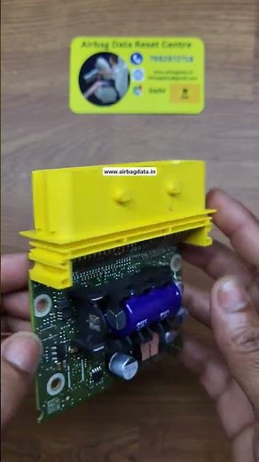 VW Airbag Module Reset ! How To Reset Airbag Module ! Crash Data Reset #automobile #ytshorts