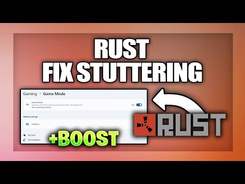 Rust Stuttering or Lag Fix - Full Guide