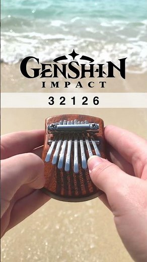 Genshin Impact Main Theme - 8key Kalimba cover | Tutorial & tabs
