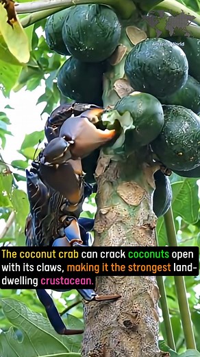32K views · 1.7K reactions | Coconut crab | Amazing World | Facebook