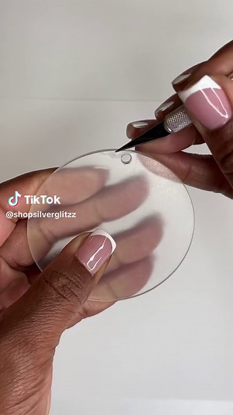 DIY UVDTF Acrylic Keychain Tutorial