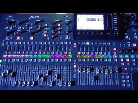 Behringer X32 - Adjusting Monitors - NRCC