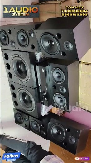 💯Under 70000/- Budget 7.2 DOLBY/DTS Setup for Home 🤯🔥 ‪@1AudioSystem_official‬ #dolbydts