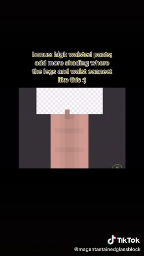 Minecraft Skin Tutorial: How to Shade Pants