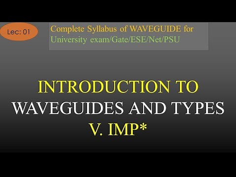 Introduction to waveguide and Types | Waveguide | R K Classes | Lec-1 | Join Telegram for PDF Notes|