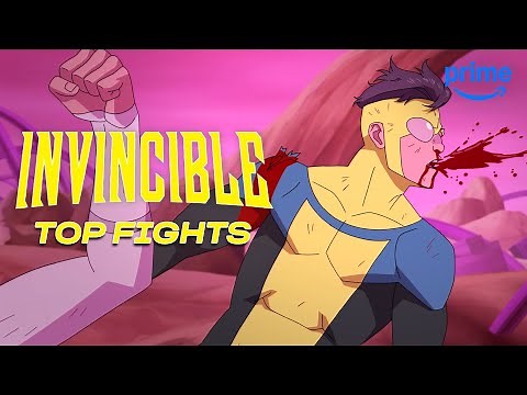 Top Fight Scenes S1+2 | Invincible | Prime Video