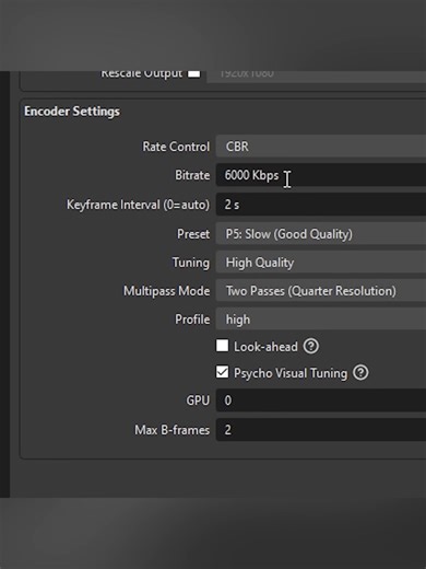 Best NVENC Encoder Settings for OBS Streaming | Best OBS Settings for Twitch Partner & Affiliate #best #obs #settings #obsstudio #twitch #youtube #optimization #tips #shogoz Best NVENC Encoder Settings for OBS Streaming | Best OBS Studio Settings for Twitch Partner & Affiliate tutorial guide covers the best OBS Twitch stream encoder settings for live streaming on Twitch along with the best optimization tips and tricks for achieving the best OBS streaming settings for quality and performance in O