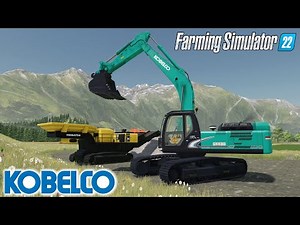 FS22 Release !!! 🚧 Kobelco SK-480 50t Excavator \\\\ TerraFarm Ready // 🚧Farming Simulator 22 Mods