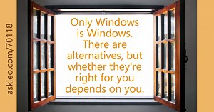Is There a Real Alternative to Windows? - Ask Leo!