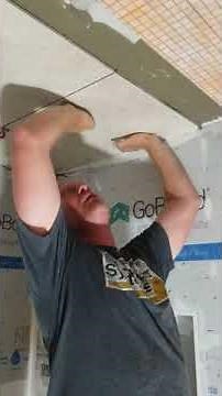 Tiling a ceiling