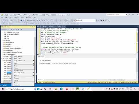 How to Change Log Shipping Secondary Database Restore Mode