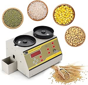 CGOLDENWALL Automatic Counter Machine Microcomputer Counting Instrument for Rice Soybean Corn Wheat Grain Particles 110V