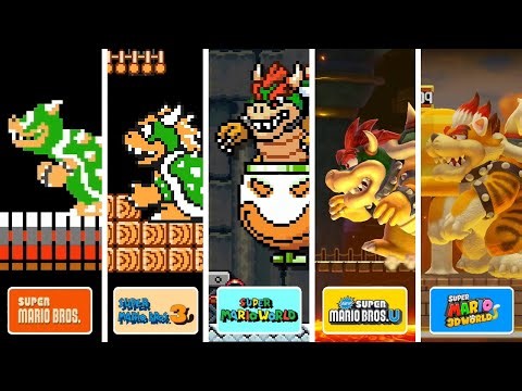 Super Mario Maker 2 - All Bowser Variants