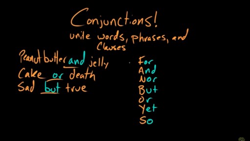 Coordinating conjunctions