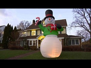 Large Inflatable Christmas Decorations In Short Supply This Year