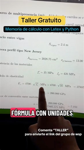 Automatiza tus cálculos estructurales con Python | Structural Tech