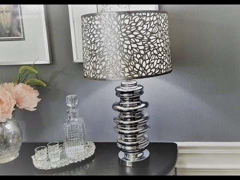 Lampshade Upgrade Using Placemats