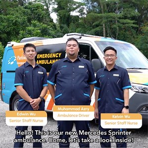 1.4K views · 76 reactions |  Parkway Emergency Update  Here’s a look at the new Parkway Emergency Mercedes Sprinter ambulance! Watch the video below as our crew explain the key highlights of the ambulance and how it’s focused on meeting our patients’ needs. | Mount Elizabeth Hospital | Facebook