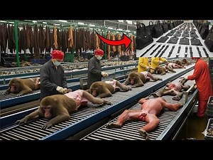 Inside the Monkey-Pattern Leather Factory: Full Process From Raw Material to High-End Luxury Bags