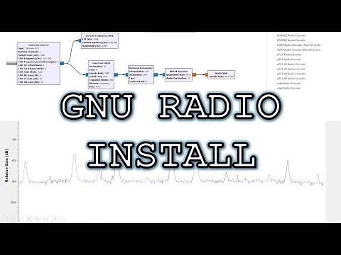 FM Radio with GNU Radio Companion + How to Install