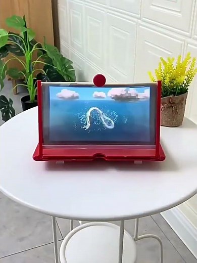 Mobile Phone & Tablet Screen Magnifier with Eye-Protection & Anti-Radiation HD Stand