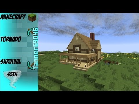 Minecraft Tornado Survival (Localized Weather Mod) S5E4