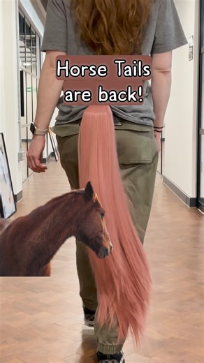 170K views · 1.6K reactions | Horse Tails are BACK!  Based on our...