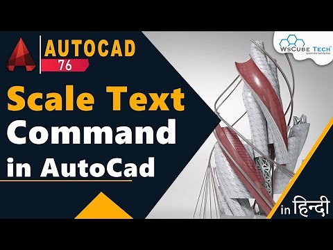 Scale Text Command | How to Best Use Scale Text Command in AutoCad | AutoCad Tutorial #76