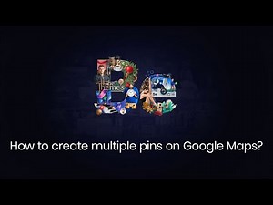 How to create multiple pins on Google Map?