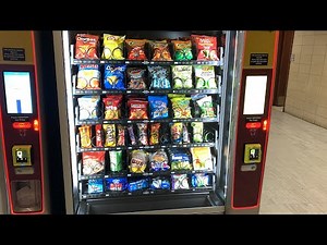 The V3 snack touch screen vending machine at Science building
