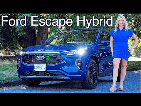 Updated 2023 Ford Escape Hybrid // Some interesting changes...
