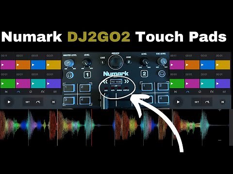 Numark DJ2GO2 Touch Pads Tutorial