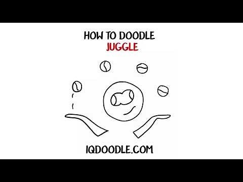 How to Draw Juggling (drawing tips)