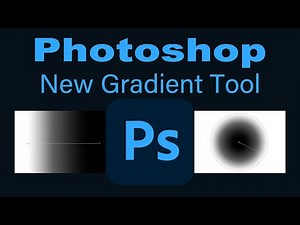 PHOTOSHOP 2023 Version 24.5.0 (New Gradient Tool) FIRST LOOK