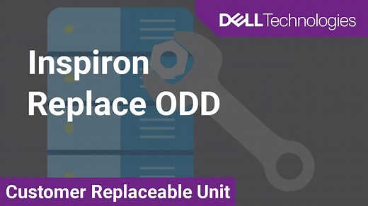 How to replace the optical drive on Inspiron 3891