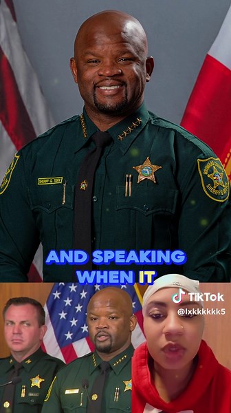 Florida Sheriff Gregory Tony of Broward County draws the line!