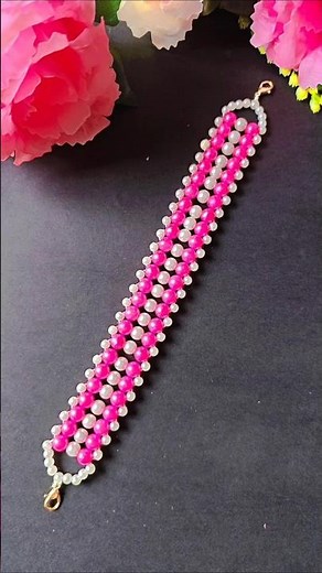 “Moti Bracelet Making | DIY Pearl Bracelet Making Tutorial | Easy Handmade Bracelet Design” #new