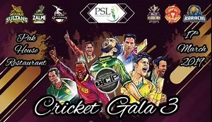 Cricket Gala - PSL FINAL MATCH SCREENING **Passes Available Now** 🎈🎉⛱ATTRACTIONS🎈🎉⛱ ✅ Live Screening of Pakistan Super League Final Match ✅ Musical Performances ✅ Food Festival for all Nationalities ✅ Family Game Show with unlimited gifts ✅ Raffle Draw ============ Passes Details: 🚩Adult: 10/-SR 🚩Kids & above 50 will be our guests 🔵 Venue: Pak House Restaurant, Haiyyal Wazarat 🔵 Date: 17-03-2019 (Sunday) 🔵 Time: 5:00 PM to 11:00 PM For more info: ☎ Call or Whats App Mob: 059 782 5237 Mo