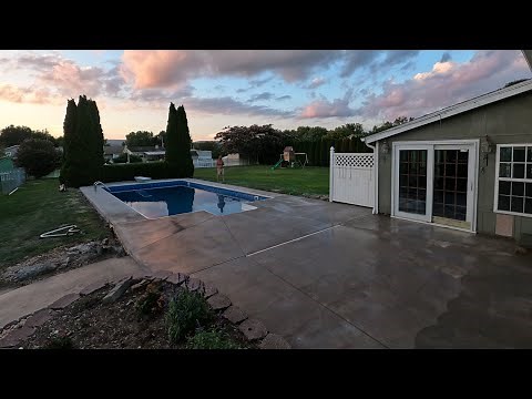 We Replaced a Concrete Pool Deck