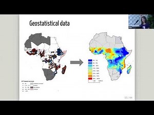Spatial modeling and interactive visualization with the R INLA