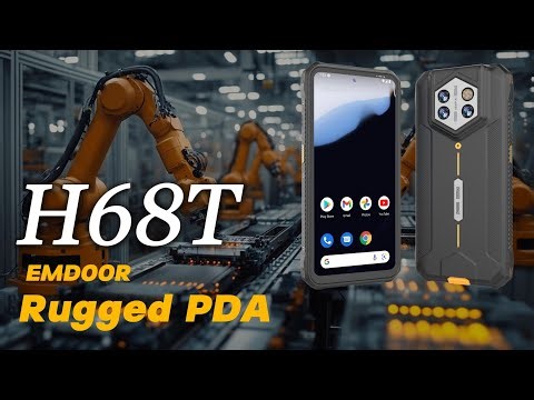 EMDOOR PDA H68T | Rugged Handheld with Two-Point Touch & Reverse Charging